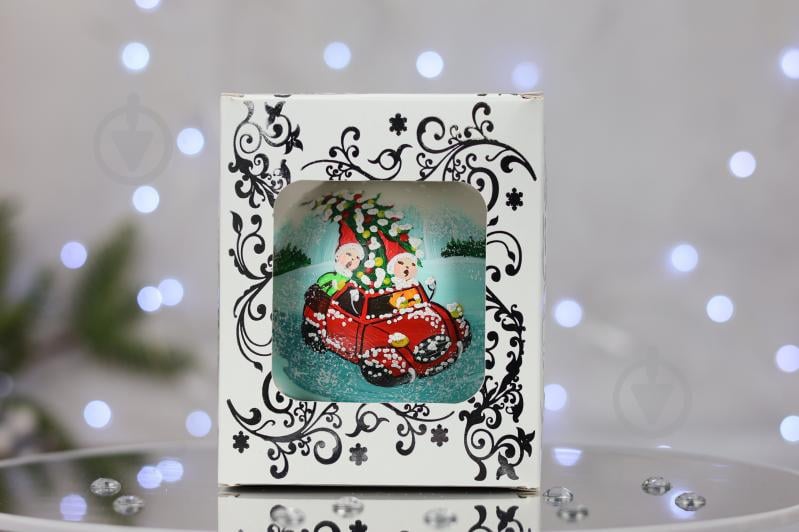 Шар елочный На встречу Новому году d 100 мм белый 4820001112740 - фото 6 Шар елочный На встречу Новому году d 100 мм белый 4820001112740 - фото 6