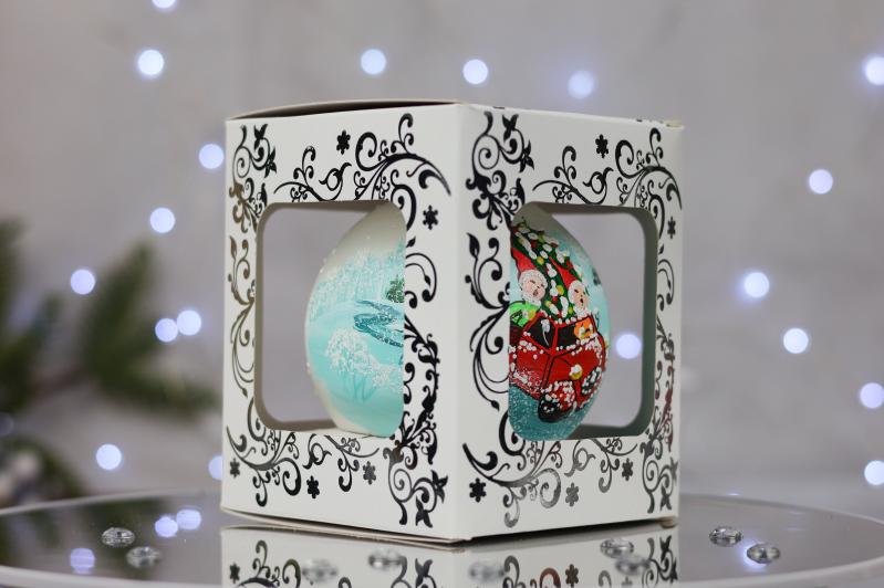 Шар елочный На встречу Новому году d 100 мм белый 4820001112740 - фото 5 Шар елочный На встречу Новому году d 100 мм белый 4820001112740 - фото 5