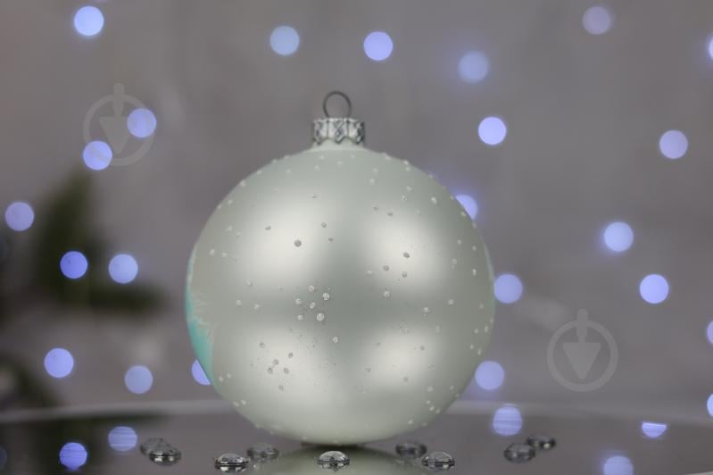 Шар елочный На встречу Новому году d 100 мм белый 4820001112740 - фото 4 Шар елочный На встречу Новому году d 100 мм белый 4820001112740 - фото 4