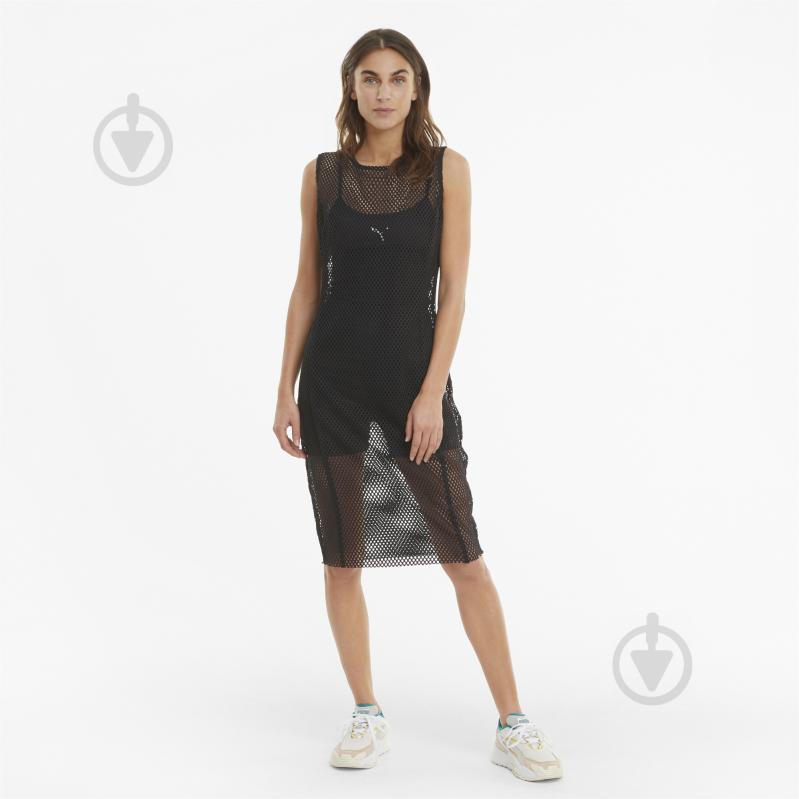 Сукня Puma Evide Mesh Dress 59972601 р.XS чорний - фото 5