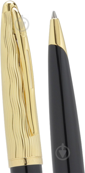 Ручка кулькова Waterman Carene Essential Black/Gold BP 21204 - фото 2