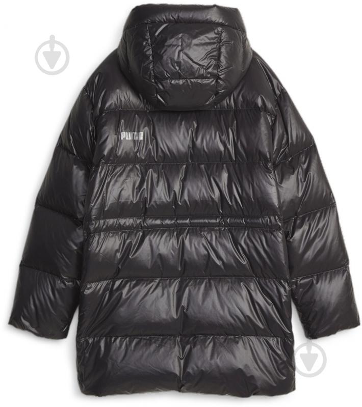 Пальто жіноча зимова Puma STYLE HOODED DOWN JACKET 67536801 р.XS чорна - фото 2