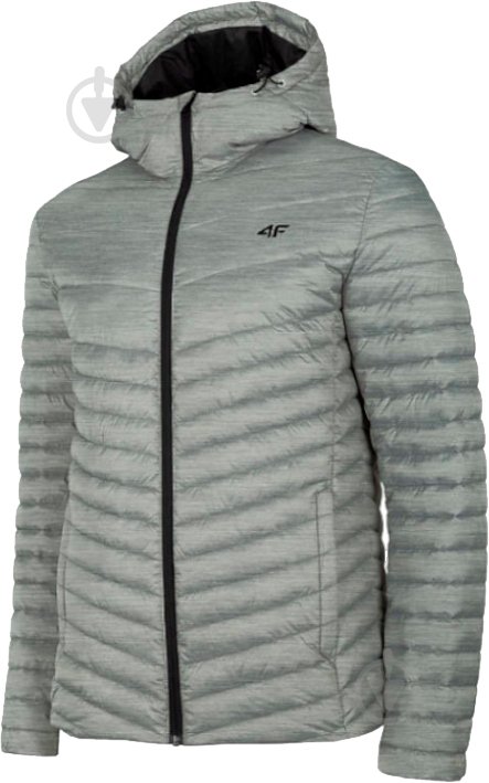 Куртка чоловіча зимова 4F H4Z20-KUMP004-24M р.L сіра - фото 1 Куртка чоловіча зимова 4F H4Z20-KUMP004-24M р.L сіра - фото 1