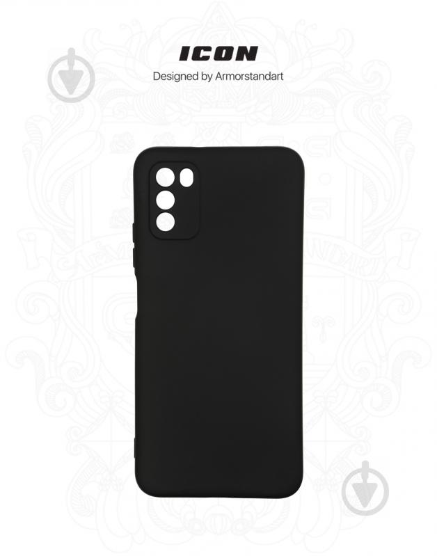 Чехол Armorstandart ICON Case Black (ARM58548) для Xiaomi Poco M3 - фото 3