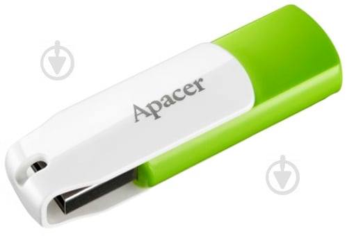 Флеш-пам'ять USB Apacer AH335 16 ГБ USB 2.0 green/white (AP16GAH335G-1) - фото 2