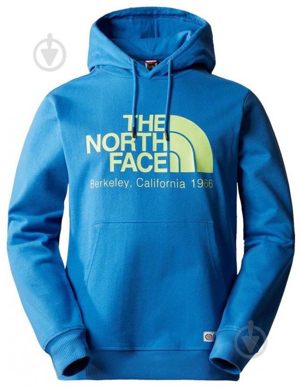 Джемпер THE NORTH FACE M BERKELEY CALIFORNIA HOODIE NF0A55GFLV61 р. XL голубой - фото 1