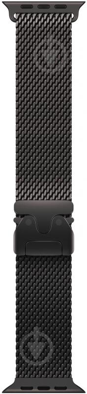 Ремешок Apple 49mm Black Titanium Milanese Loop - Large (MXKH3ZM/A) - фото 1