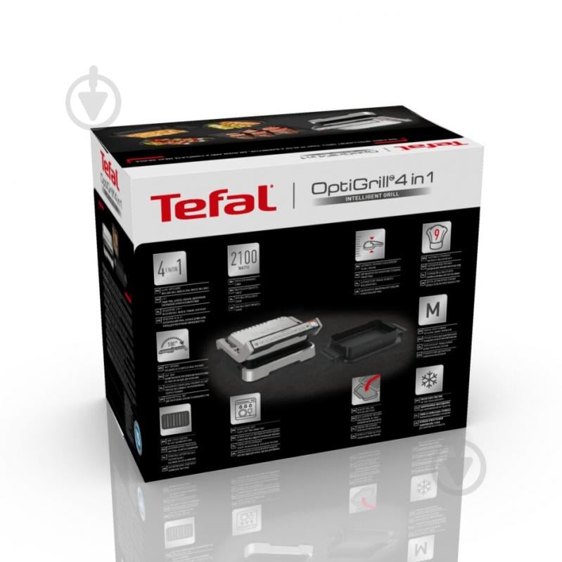 Гриль-барбекю Tefal OptiGrill 4in1 GC774D30 - фото 11