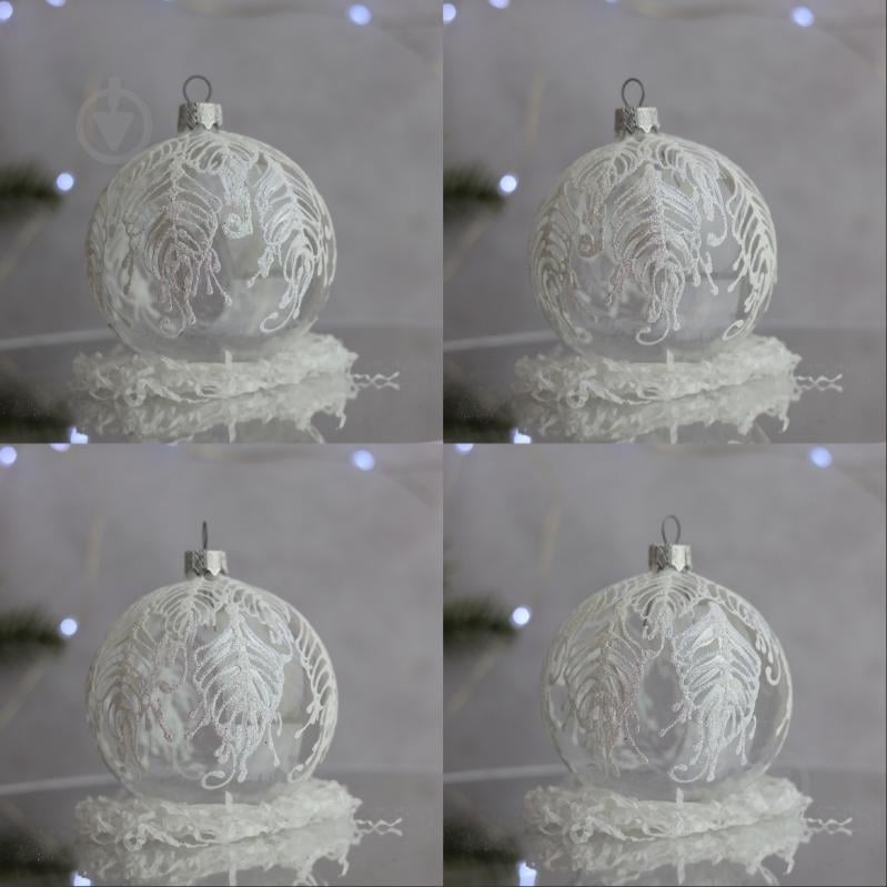 Куля ялинкова Фенікс d 85 мм прозорий 4820001060959 - фото 6