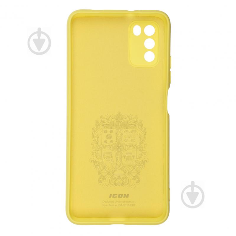 Чехол Armorstandart ICON Case Yellow (ARM58550) для Xiaomi Poco M3 - фото 2