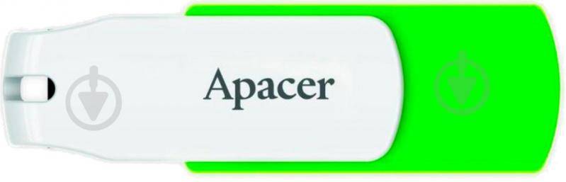 Флеш-память USB Apacer AH335 8 ГБ USB 2.0 green/white (AP8GAH335G-1) - фото 1