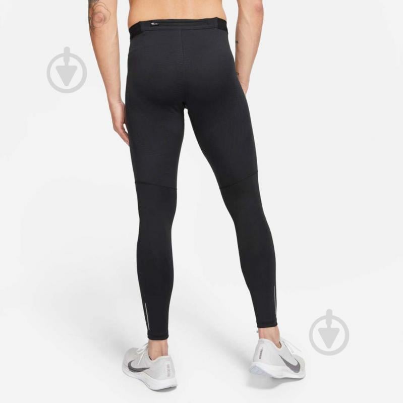 Тайтсы Nike M NK DF PHENOM ELITE TIGHT CZ8823-010 р.XL черный - фото 2