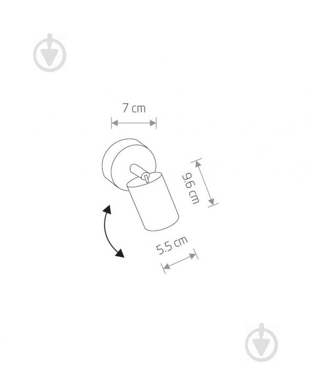 Спот Nowodvorski Eye Spot 1x35 Вт GU10 графитовый 6134 - фото 2