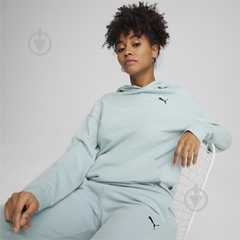 Джемпер Puma BETTER ESSENTIALS HOODIE TR 67598822 р.M голубой - фото 4