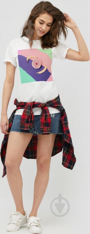 Футболка YAPPI WW2272 р.S білий - фото 1