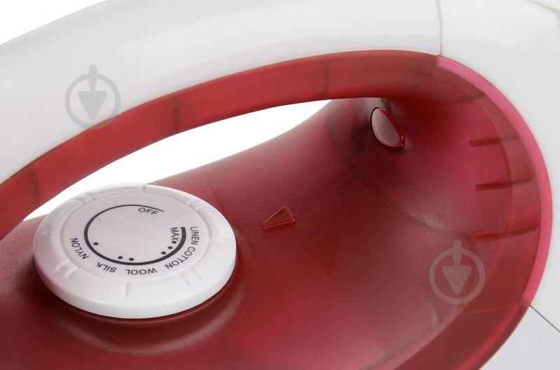 УЦЕНКА! Утюг Saturn ST-CC7113 burgundy (УЦ №3798) - фото 4 УЦЕНКА! Утюг Saturn ST-CC7113 burgundy (УЦ №3798) - фото 4