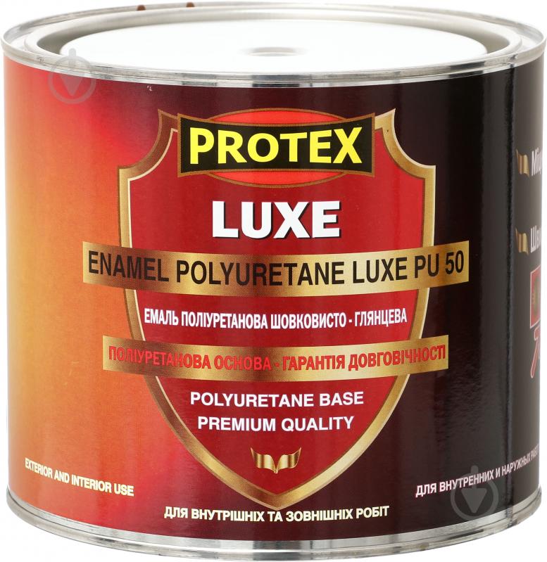 Эмаль Protex полиуретановая 3в1 Luxe PU-50 коричневый глянец 2,4 л - фото 1