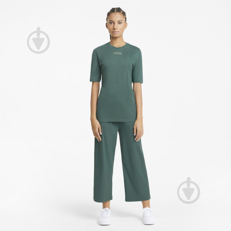 Футболка Puma Modern Basics Tee 58592945 р.S голубой - фото 5