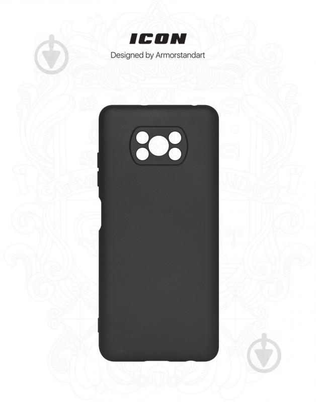 Чехол Armorstandart ICON Case Black (ARM58582) для Xiaomi Poco X3Xiaomi Poco X3 Pro - фото 3