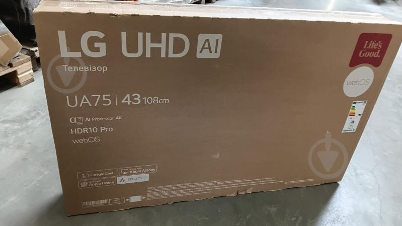 УЦІНКА! Телевізор LG 43UA75006LA (УЦ №3798) - фото 26 УЦІНКА! Телевізор LG 43UA75006LA (УЦ №3798) - фото 26