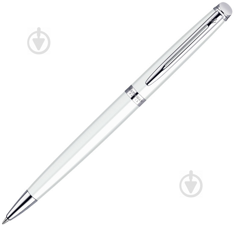 Ручка кулькова Waterman Hemisphere White CT BP 22062 - фото 1