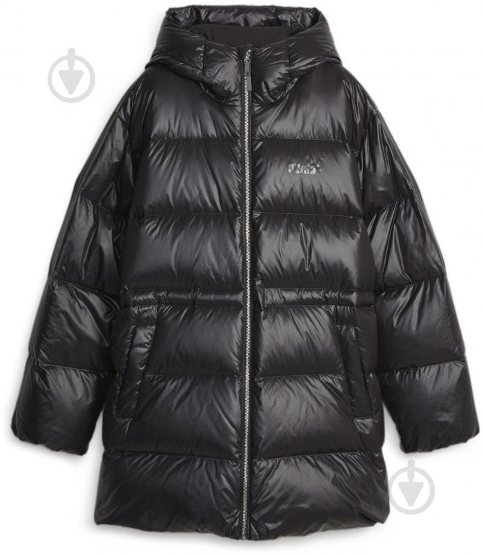 Пальто женская зимняя Puma STYLE HOODED DOWN JACKET 67536801 р.L черная - фото 1