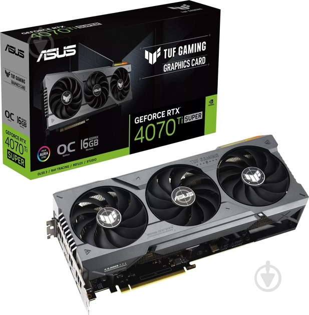 Видеокарта Asus GeForce RTX 4070 Ti Super 16GB GDDR6X 256bit (90YV0KF1-M0NA00) - фото 14