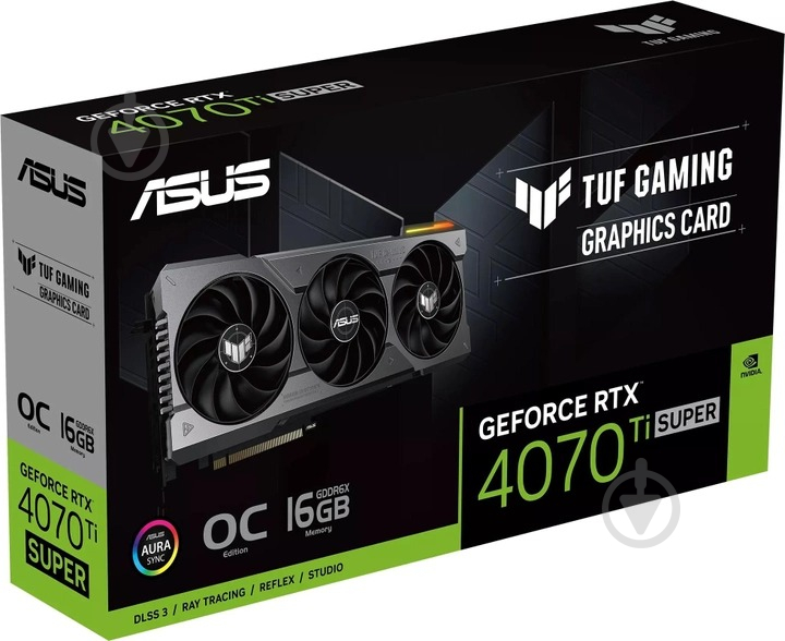 Видеокарта Asus GeForce RTX 4070 Ti Super 16GB GDDR6X 256bit (90YV0KF1-M0NA00) - фото 13