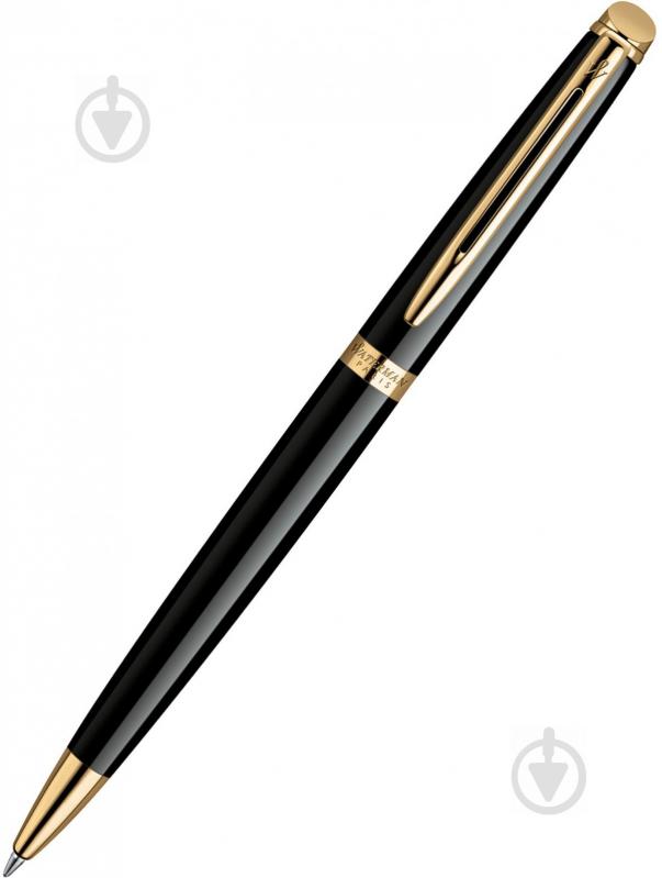 Ручка шариковая Waterman Hemisphere Black BP 22002 - фото 1