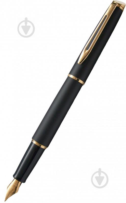 Ручка перьевая Waterman Hemisphere Matte Black FP F 12003 - фото 1