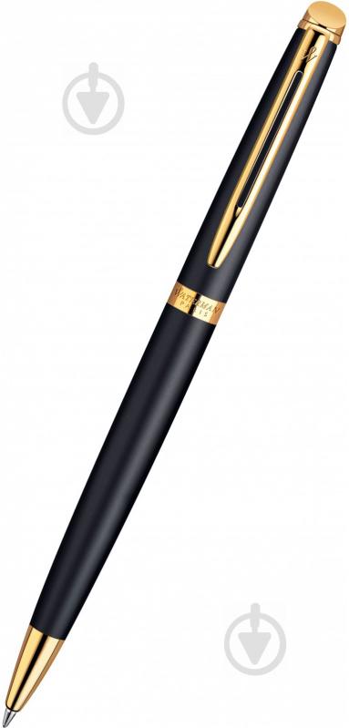 Ручка кулькова Waterman Hemisphere Matte Black BP 22003 - фото 1