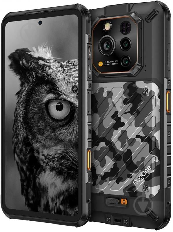 Смартфон RugOne Xever 7 12/512GB black (6975326660686) - фото 23
