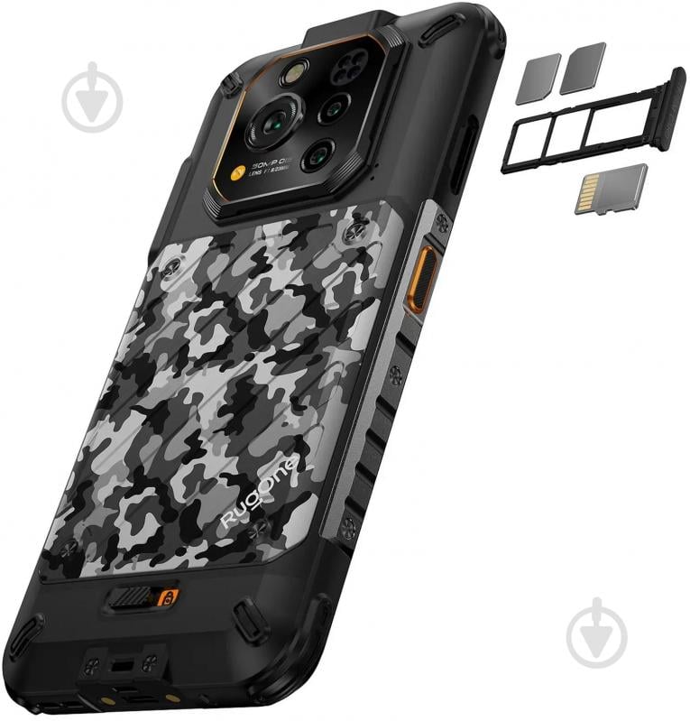 Смартфон RugOne Xever 7 12/512GB black (6975326660686) - фото 27