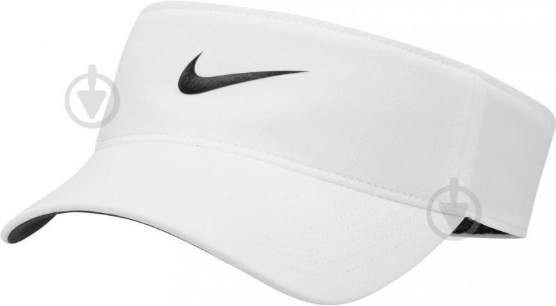 Кепка Nike U NK DF ACE VISOR U CB P FB5630-100 L-XL белый - фото 1