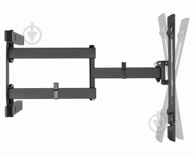 Крепление для телевизора Gembird (WM-80ST-05) поворотно-наклонные 37"-80" черный - фото 6