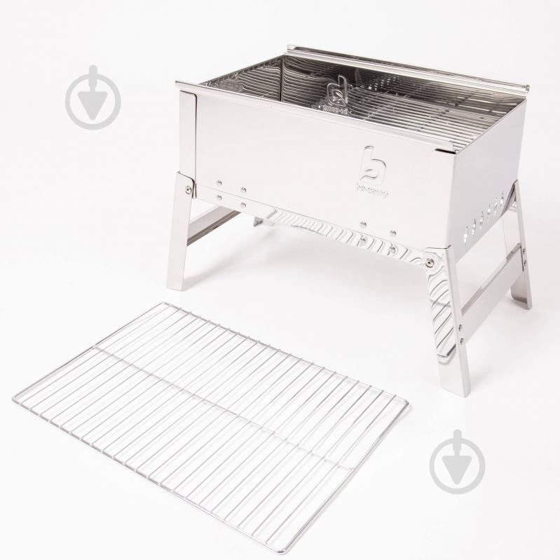 Гриль вугільний Bo-Camp Compact Delux Silver (8108360) - фото 8