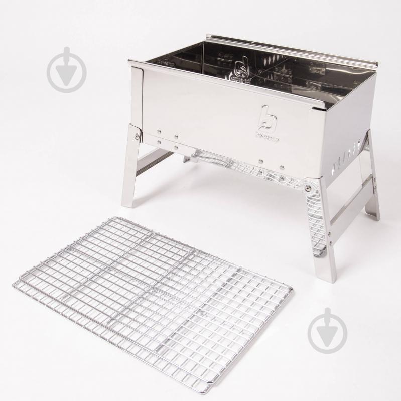 Гриль вугільний Bo-Camp Compact Delux Silver (8108360) - фото 7