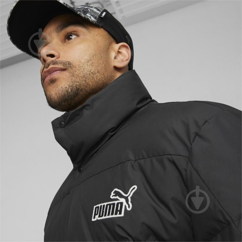 Куртка мужская зимняя Puma BETTER POLYBALL PUFFER 67537601 р.M черная - фото 4