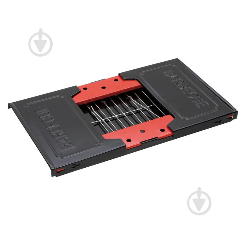 Гриль угольный Bo-Camp Compact Black/Red (8108357) - фото 2