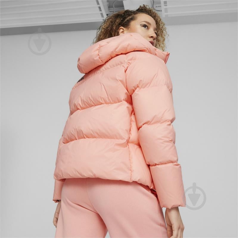 Пуховик Puma HOODED ULTRA DOWN PUFFER JACKET 67536963 р.M рожевий - фото 4