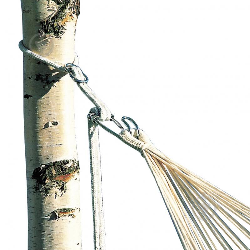 Комплект креплений Bo-Camp для гамака Universal Silver (7100208) 380 см белый - фото 1 Комплект креплений Bo-Camp для гамака Universal Silver (7100208) 380 см белый - фото 1