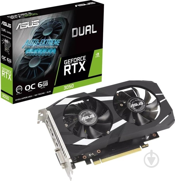 Видеокарта Asus GeForce RTX 3050 6GB GDDR6 96bit (90YV0K60-M0NA00) - фото 10