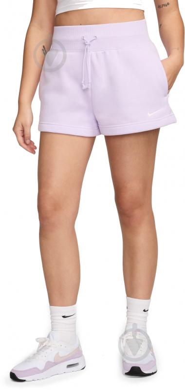 Шорти Nike NSPHNX FLC HR SHORT FD1409-511 р. M фіолетовий - фото 1