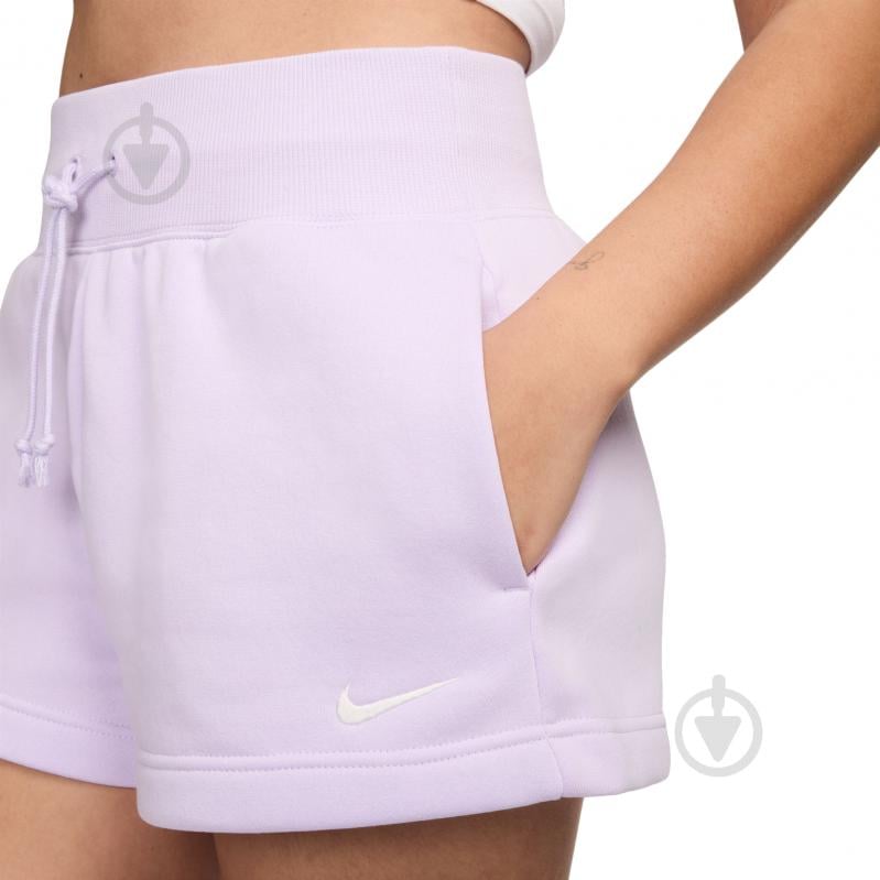 Шорты Nike NSPHNX FLC HR SHORT FD1409-511 р. M фиолетовый - фото 5