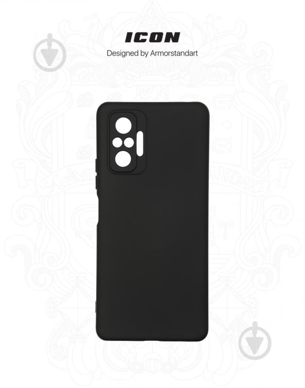 Чехол Armorstandart ICON Case Black (ARM58260) для Xiaomi Redmi Note 10 Pro - фото 3