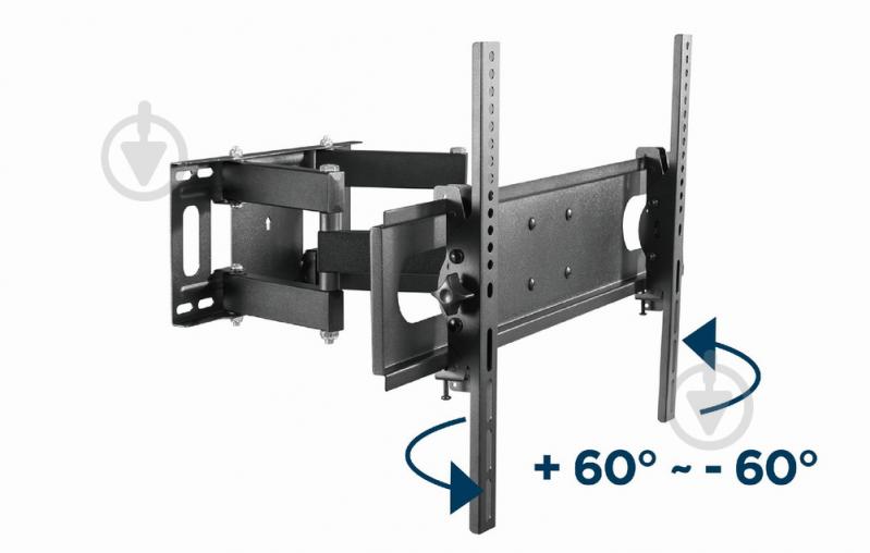 Кріплення для телевізора Gembird (WM-70ST-01) поворотно-похилі 37"-70" - фото 10