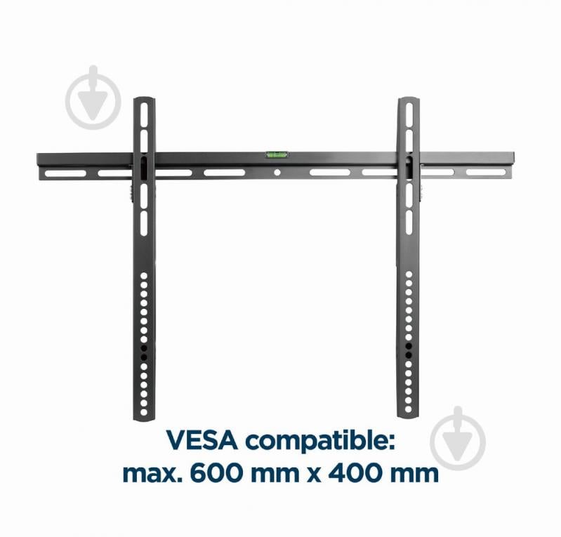 Кріплення для телевізора Gembird (WM-70F-02) фіксовані 37"-70" чорний - фото 4