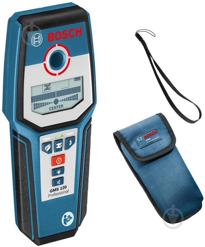 Детектор Bosch GMS 120 Professional + м'яч Adidas - фото 2