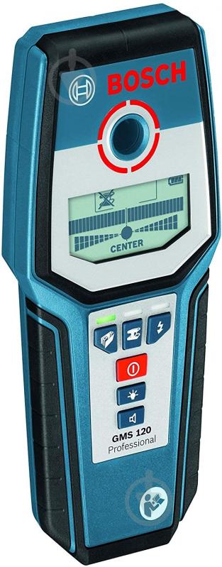Детектор Bosch GMS 120 Professional + м'яч Adidas - фото 1