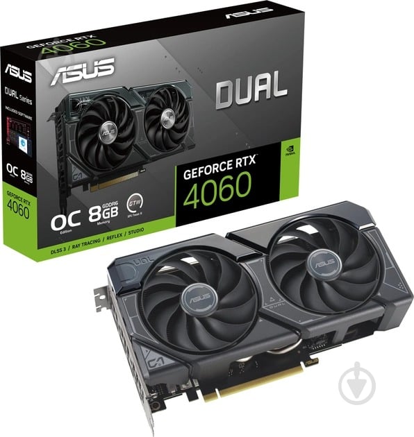 Видеокарта Asus GeForce RTX 4060 8GB GDDR6 128bit (DUAL-RTX4060-O8G-EVO) - фото 14